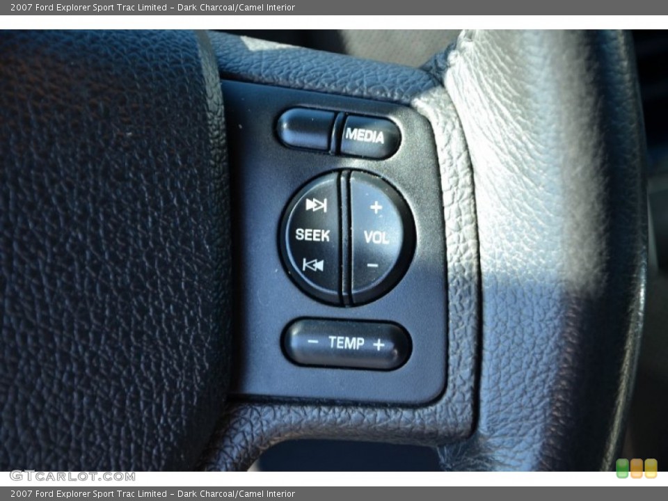 Dark Charcoal/Camel Interior Controls for the 2007 Ford Explorer Sport Trac Limited #77001948