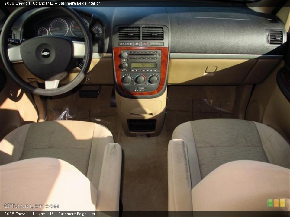 Cashmere Beige Interior Dashboard for the 2008 Chevrolet Uplander LS #77002218
