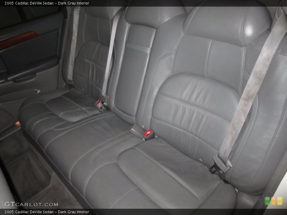 Dark Gray Interior Rear Seat for the 2005 Cadillac DeVille Sedan #77002587