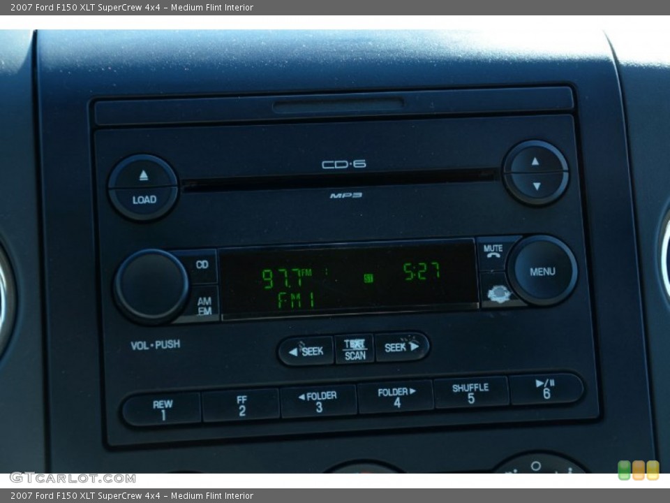 Medium Flint Interior Audio System for the 2007 Ford F150 XLT SuperCrew 4x4 #77002599
