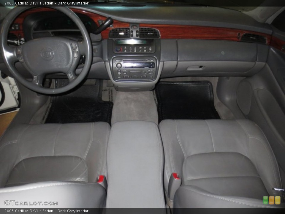 Dark Gray Interior Dashboard for the 2005 Cadillac DeVille Sedan #77002659