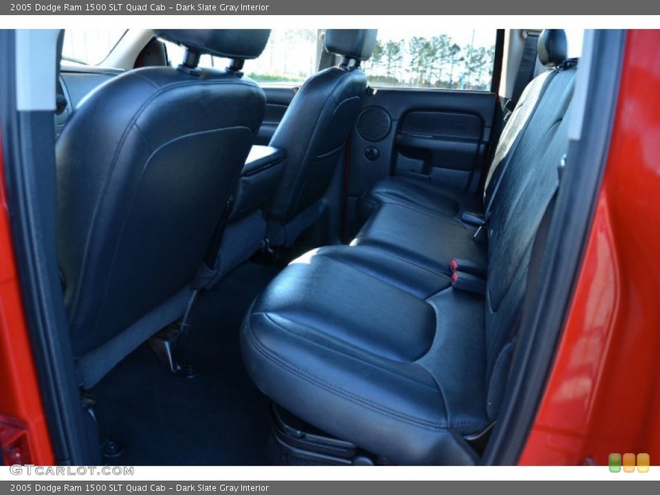 Dark Slate Gray Interior Rear Seat for the 2005 Dodge Ram 1500 SLT Quad Cab #77002929