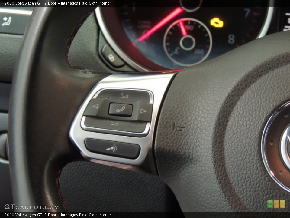 Interlagos Plaid Cloth Interior Controls for the 2010 Volkswagen GTI 2 Door #77005116