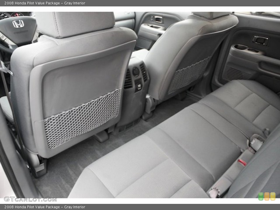Gray Interior Rear Seat for the 2008 Honda Pilot Value Package #77005360