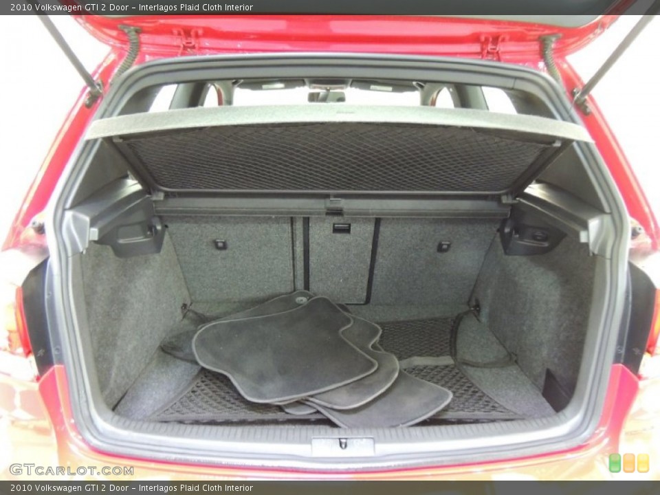 Interlagos Plaid Cloth Interior Trunk for the 2010 Volkswagen GTI 2 Door #77005392