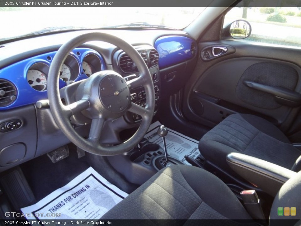 Dark Slate Gray Interior Prime Interior for the 2005 Chrysler PT Cruiser Touring #77005425