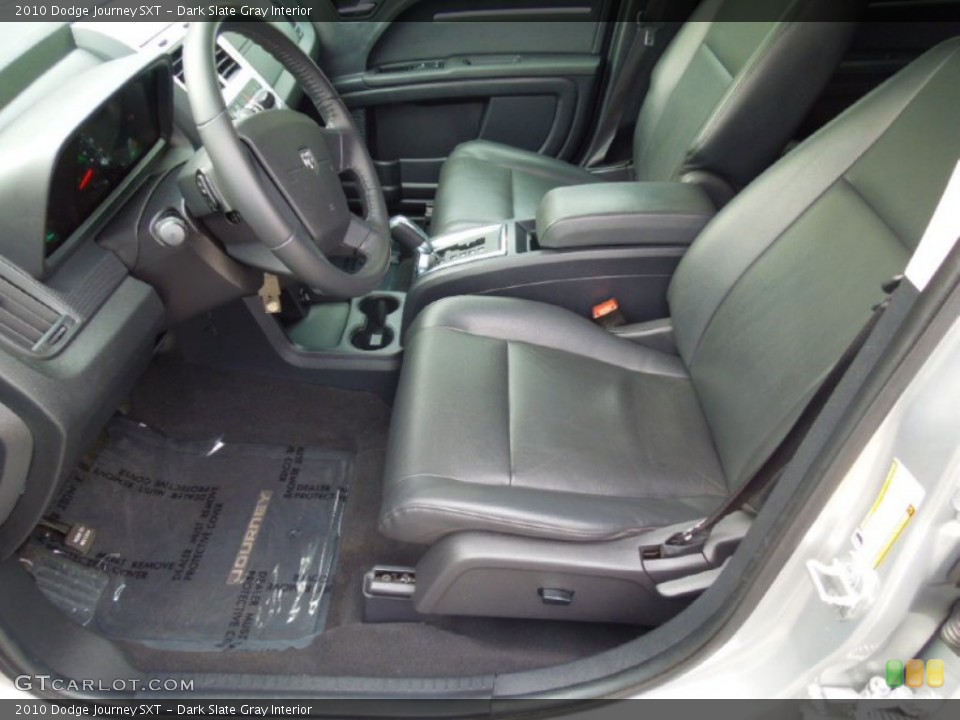 Dark Slate Gray Interior Front Seat for the 2010 Dodge Journey SXT #77006370