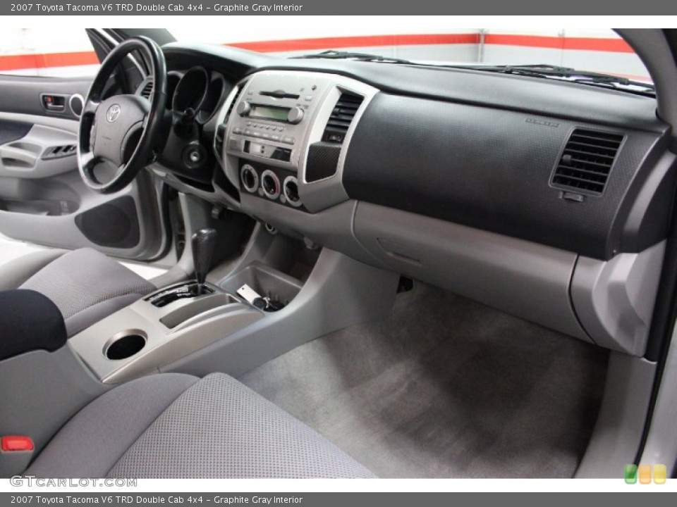 Graphite Gray Interior Dashboard for the 2007 Toyota Tacoma V6 TRD Double Cab 4x4 #77009126
