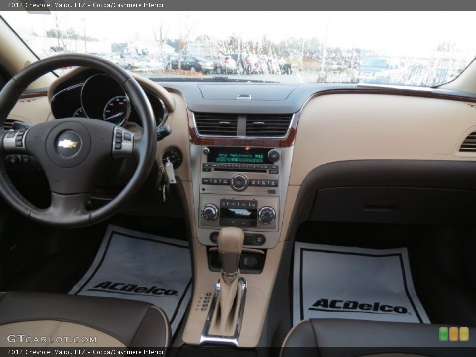 Cocoa/Cashmere Interior Dashboard for the 2012 Chevrolet Malibu LTZ #77009550