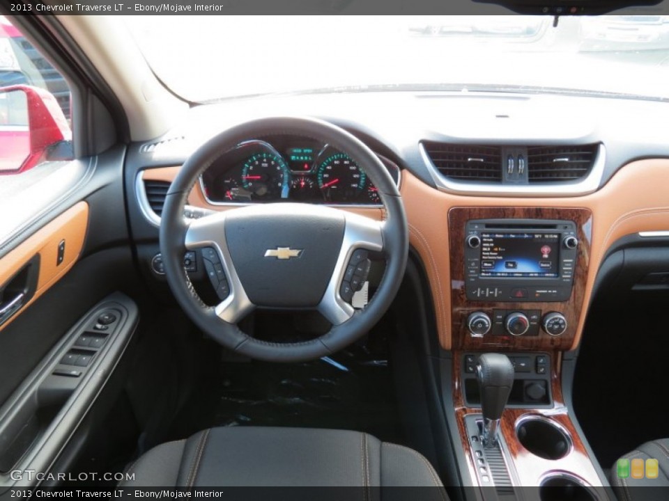 Ebony/Mojave Interior Dashboard for the 2013 Chevrolet Traverse LT #77010741