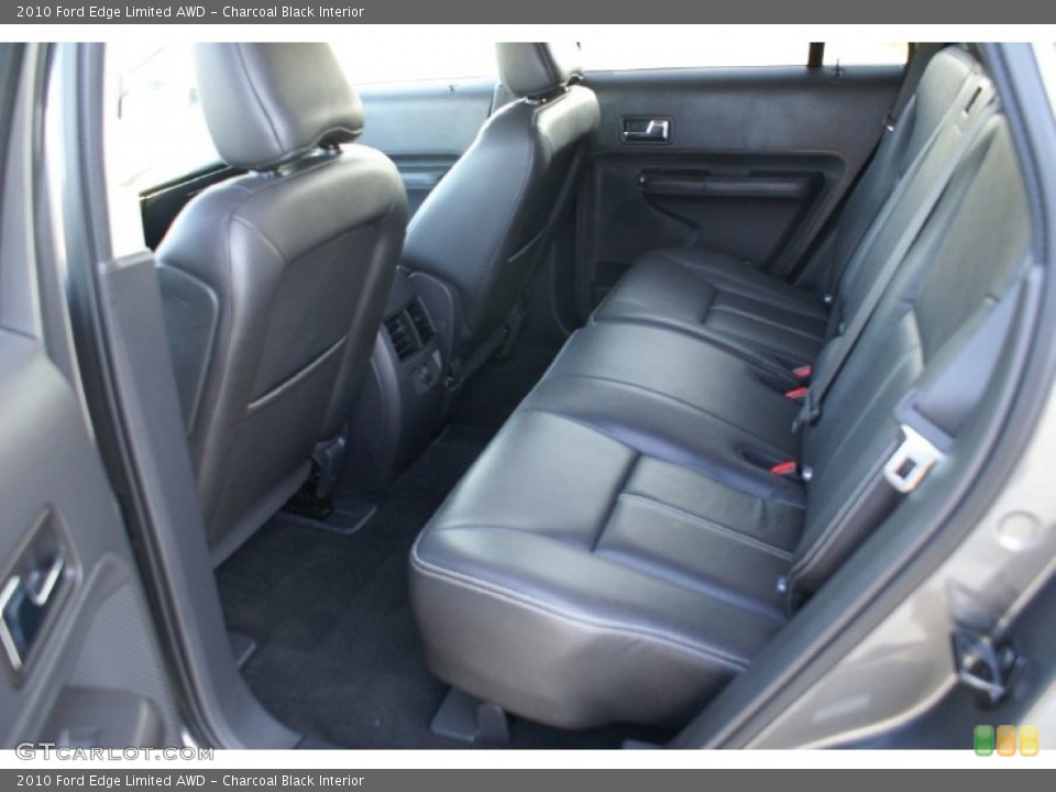 Charcoal Black Interior Rear Seat for the 2010 Ford Edge Limited AWD #77011293