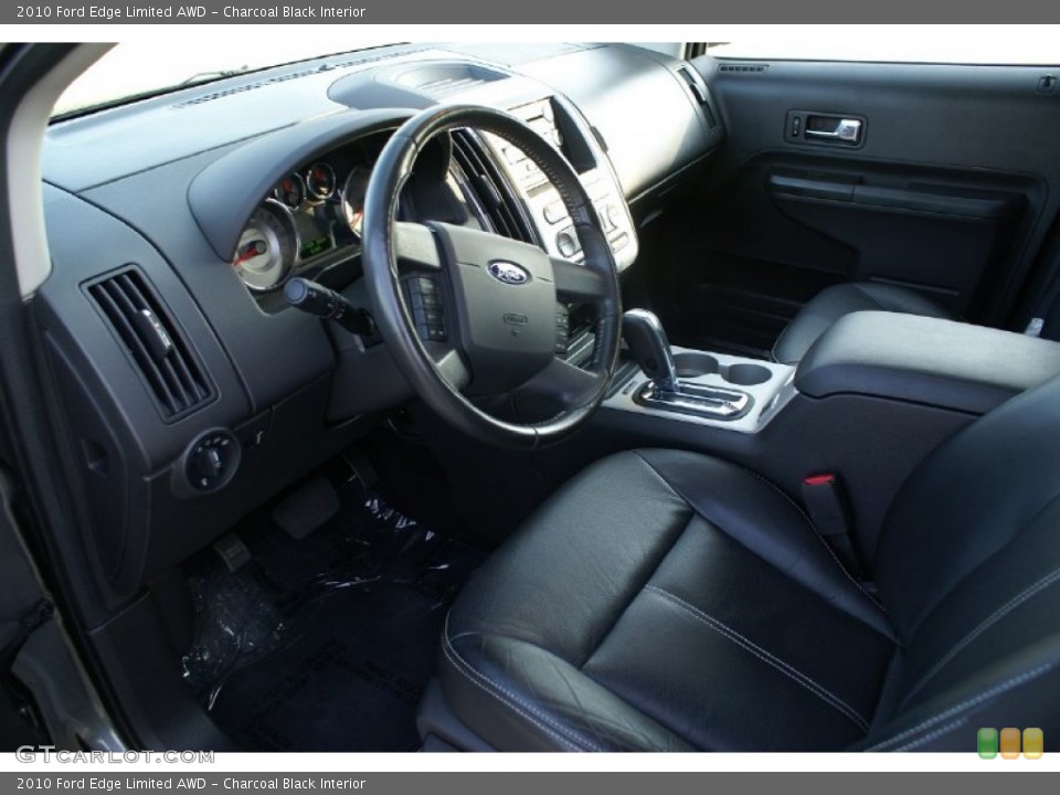 Charcoal Black 2010 Ford Edge Interiors