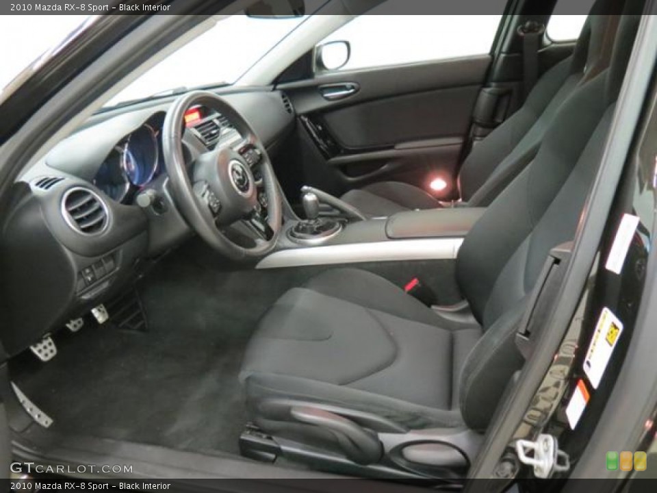 Black Interior Photo for the 2010 Mazda RX-8 Sport #77012097
