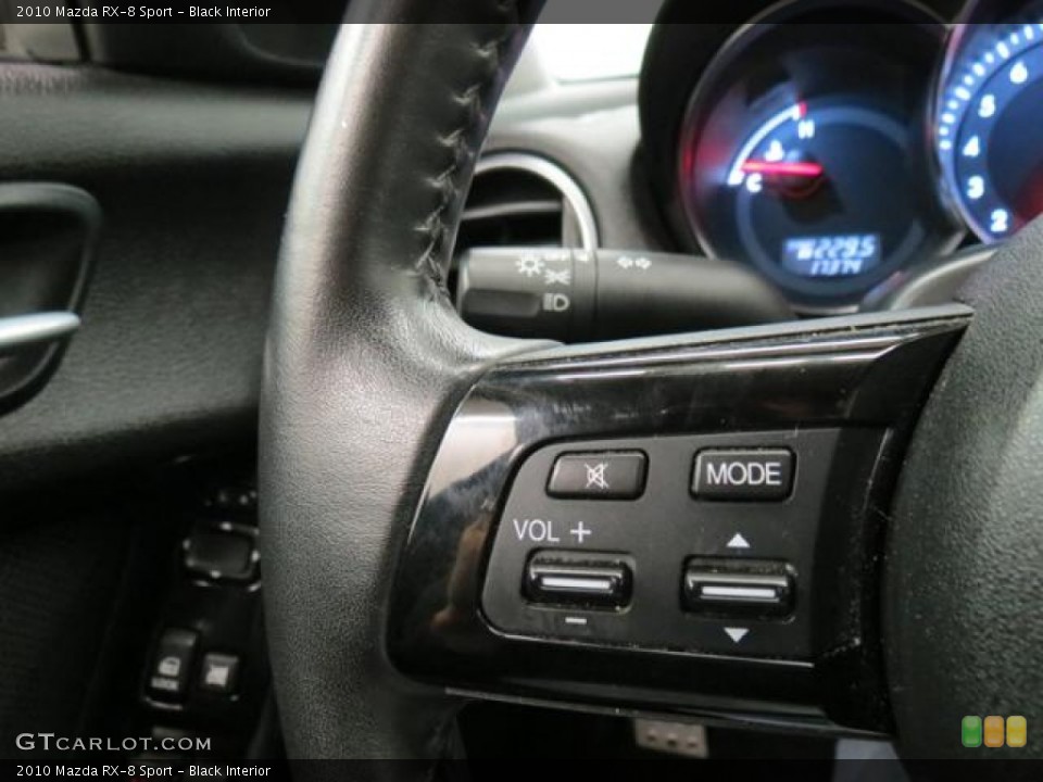 Black Interior Controls for the 2010 Mazda RX-8 Sport #77012265