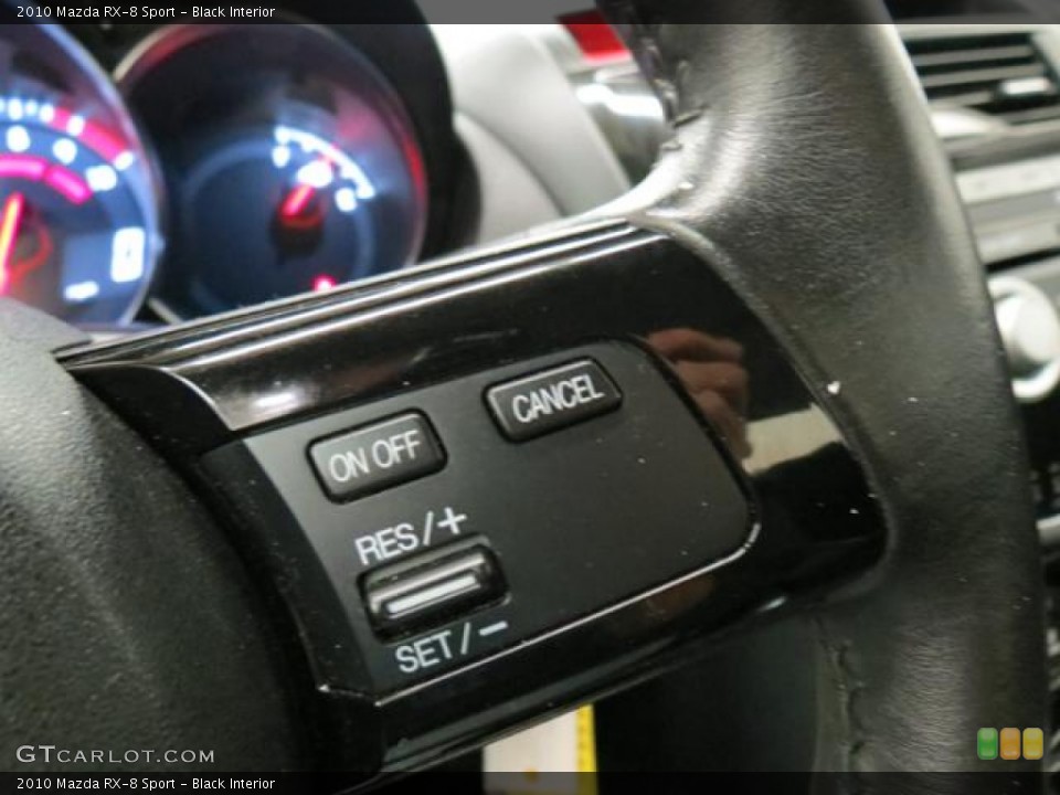 Black Interior Controls for the 2010 Mazda RX-8 Sport #77012289