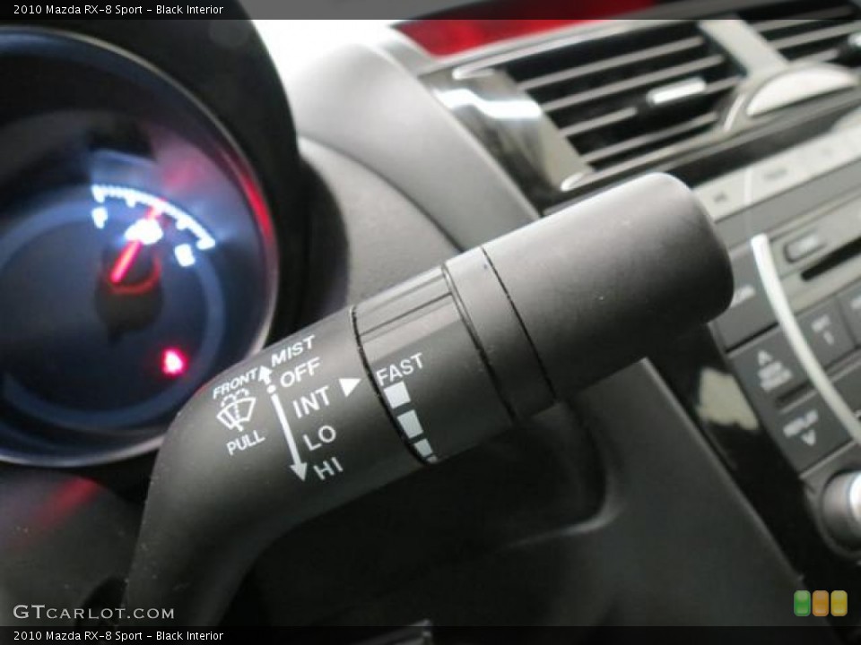 Black Interior Controls for the 2010 Mazda RX-8 Sport #77012319