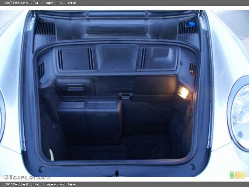 Black Interior Trunk for the 2007 Porsche 911 Turbo Coupe #77013357