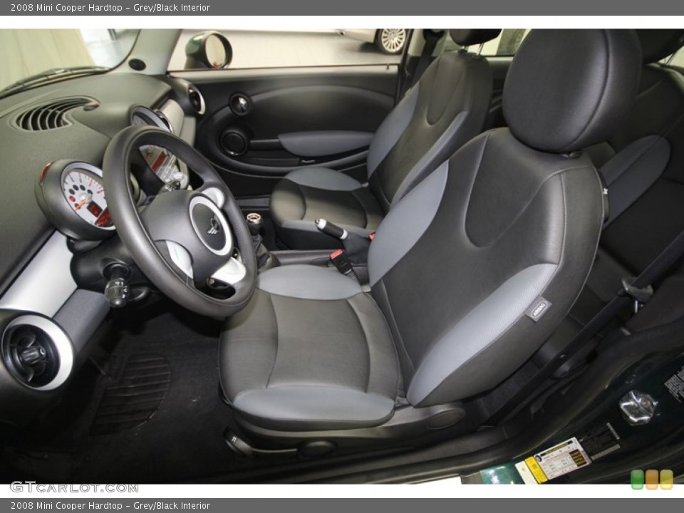 Grey/Black Interior Front Seat for the 2008 Mini Cooper Hardtop #77016015