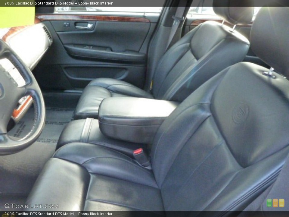 Ebony Black 2006 Cadillac DTS Interiors