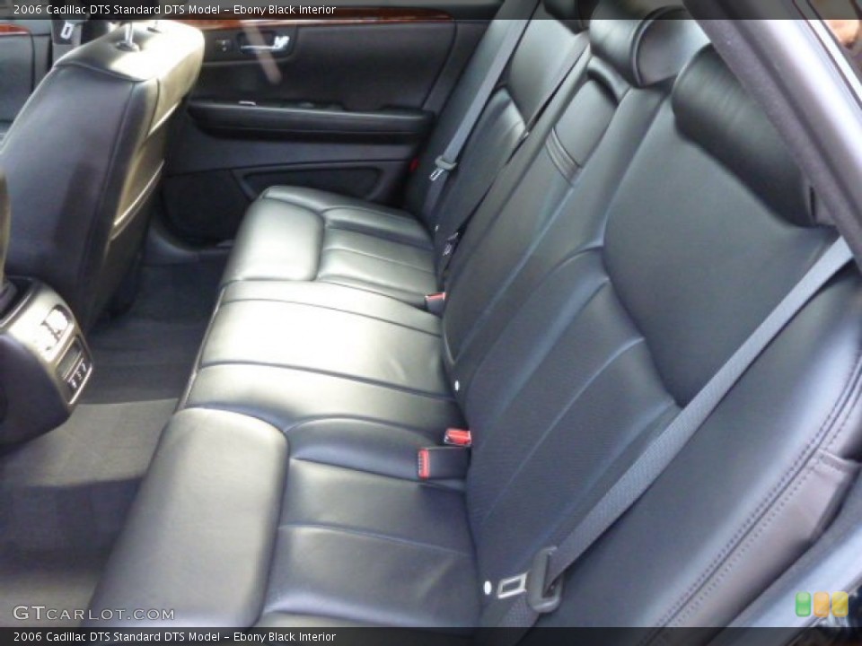 Ebony Black Interior Rear Seat for the 2006 Cadillac DTS  #77016268