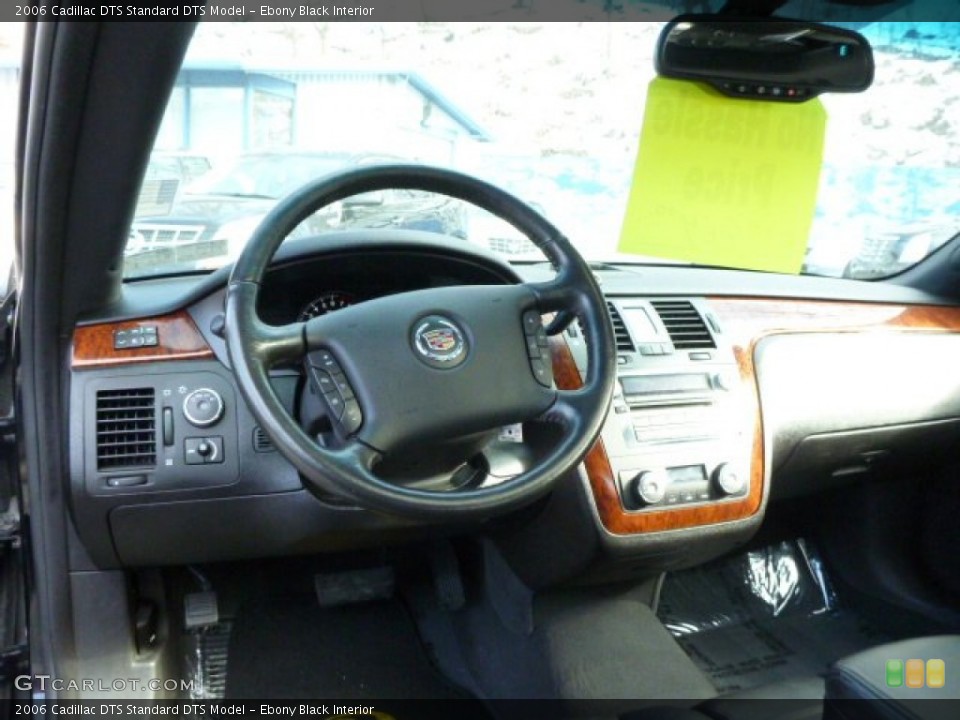 Ebony Black Interior Dashboard for the 2006 Cadillac DTS  #77016292