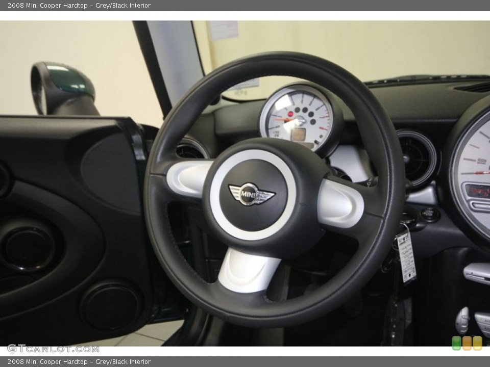 Grey/Black Interior Steering Wheel for the 2008 Mini Cooper Hardtop #77016543