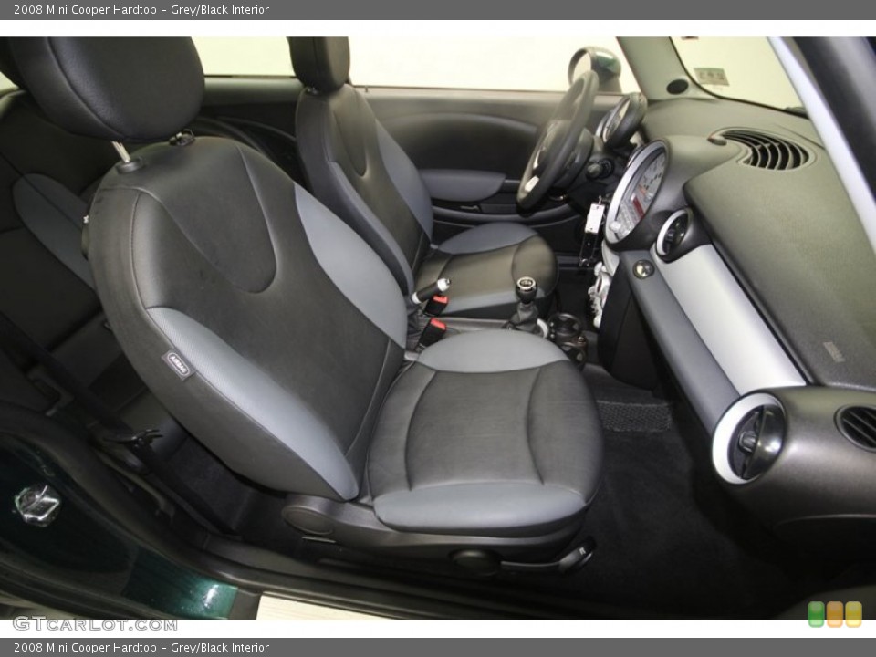 Grey/Black Interior Front Seat for the 2008 Mini Cooper Hardtop #77016660