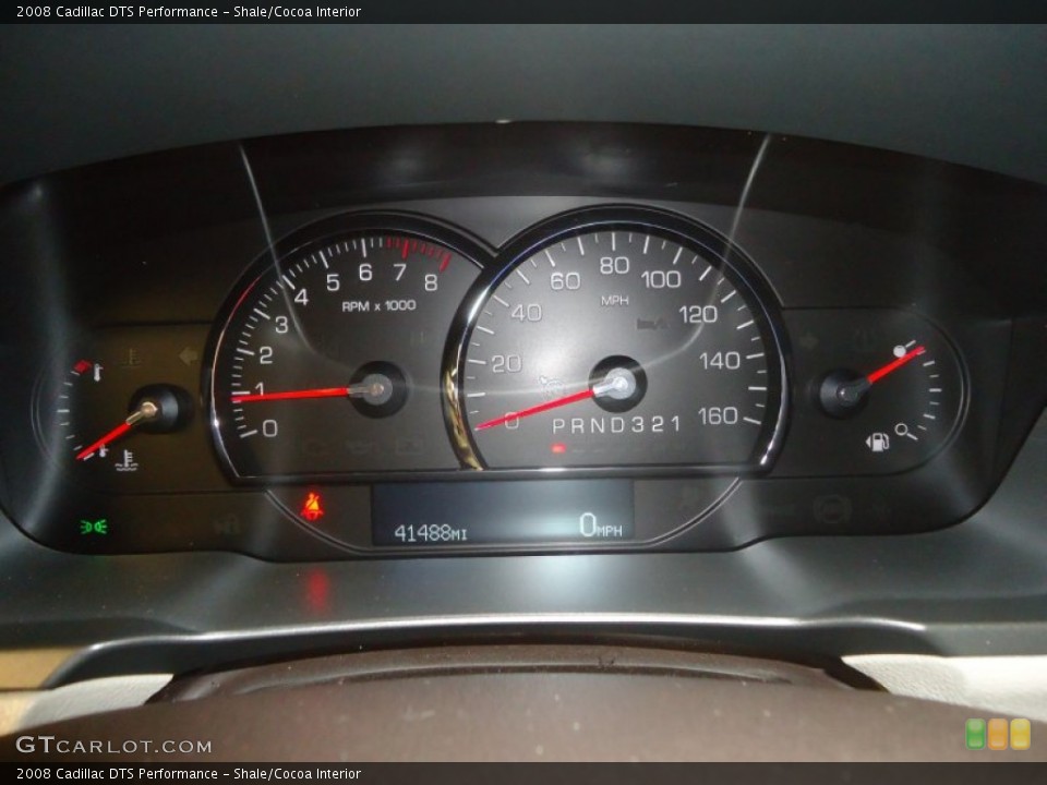 Shale/Cocoa Interior Gauges for the 2008 Cadillac DTS Performance #77017330