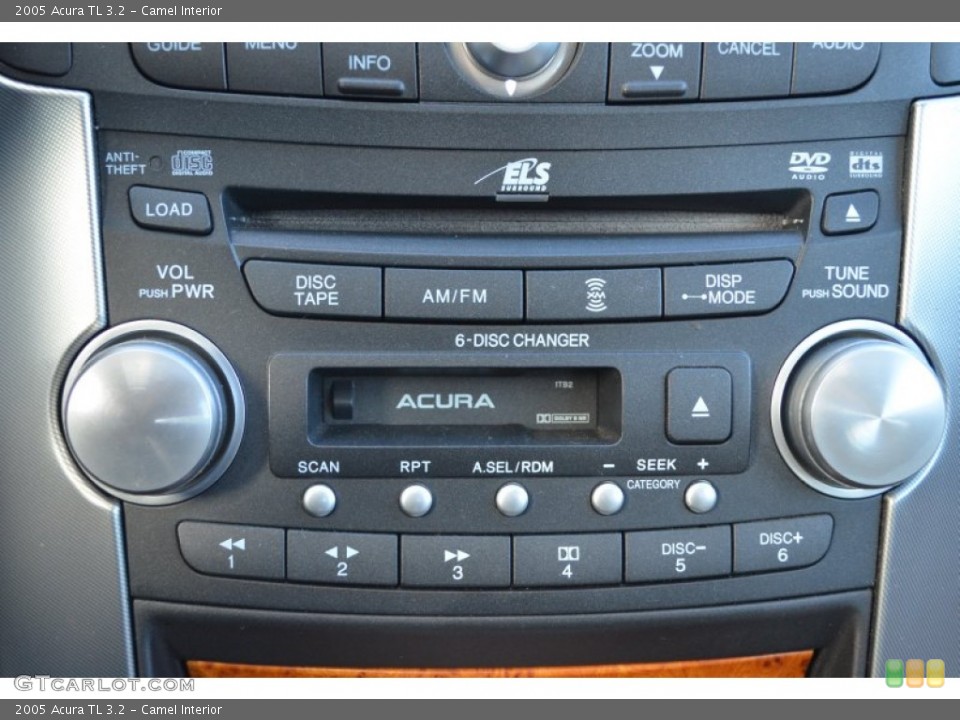 Camel Interior Controls for the 2005 Acura TL 3.2 #77017731