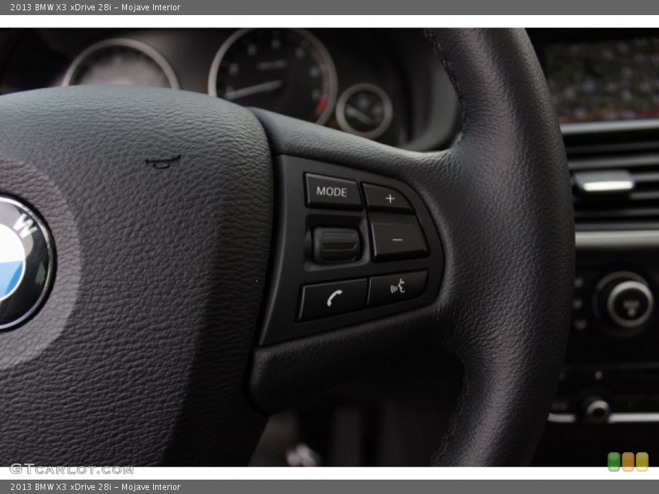 Mojave Interior Controls for the 2013 BMW X3 xDrive 28i #77018698