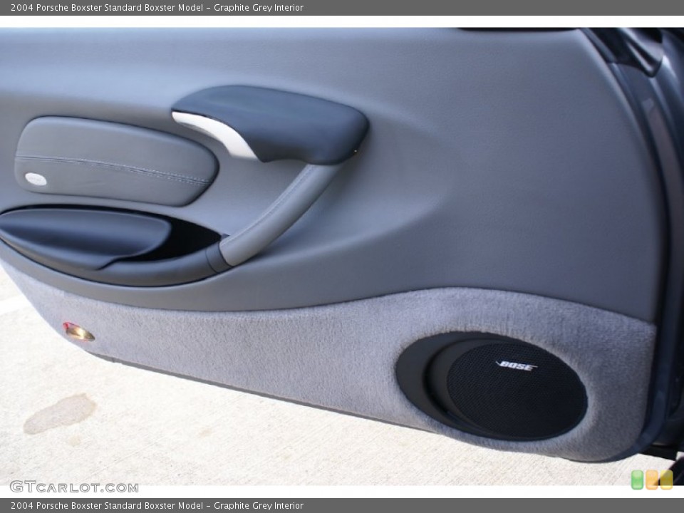 Graphite Grey Interior Door Panel for the 2004 Porsche Boxster  #77019570