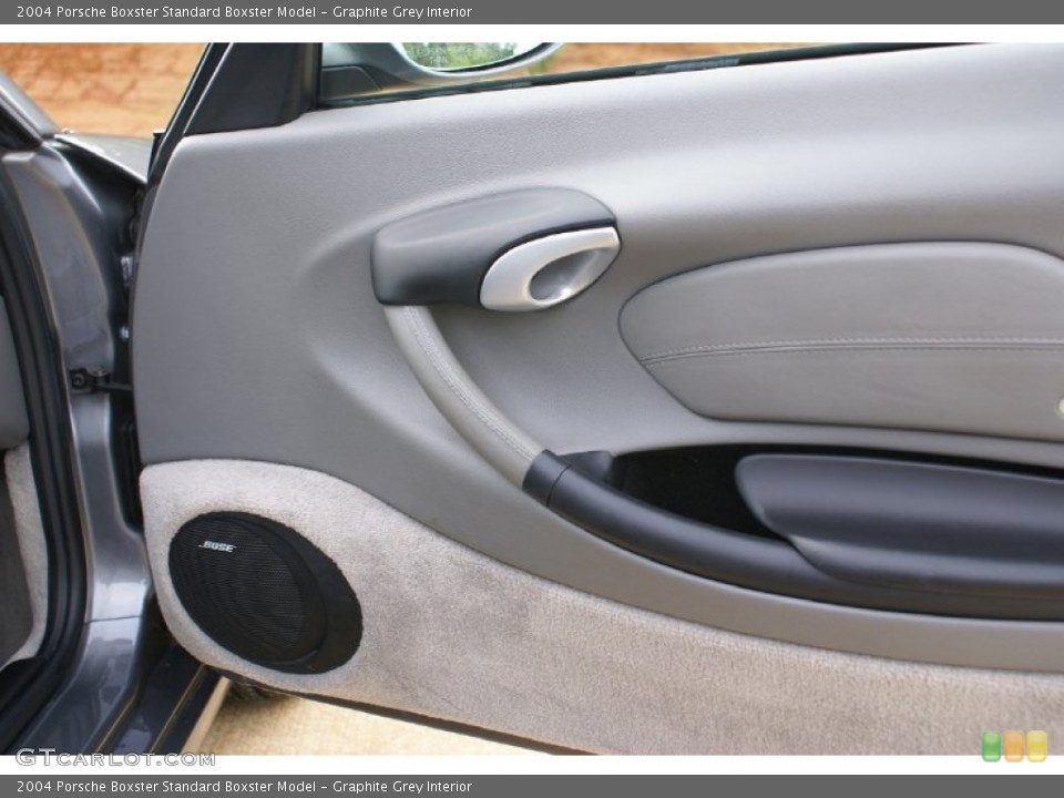 Graphite Grey Interior Door Panel for the 2004 Porsche Boxster  #77019613
