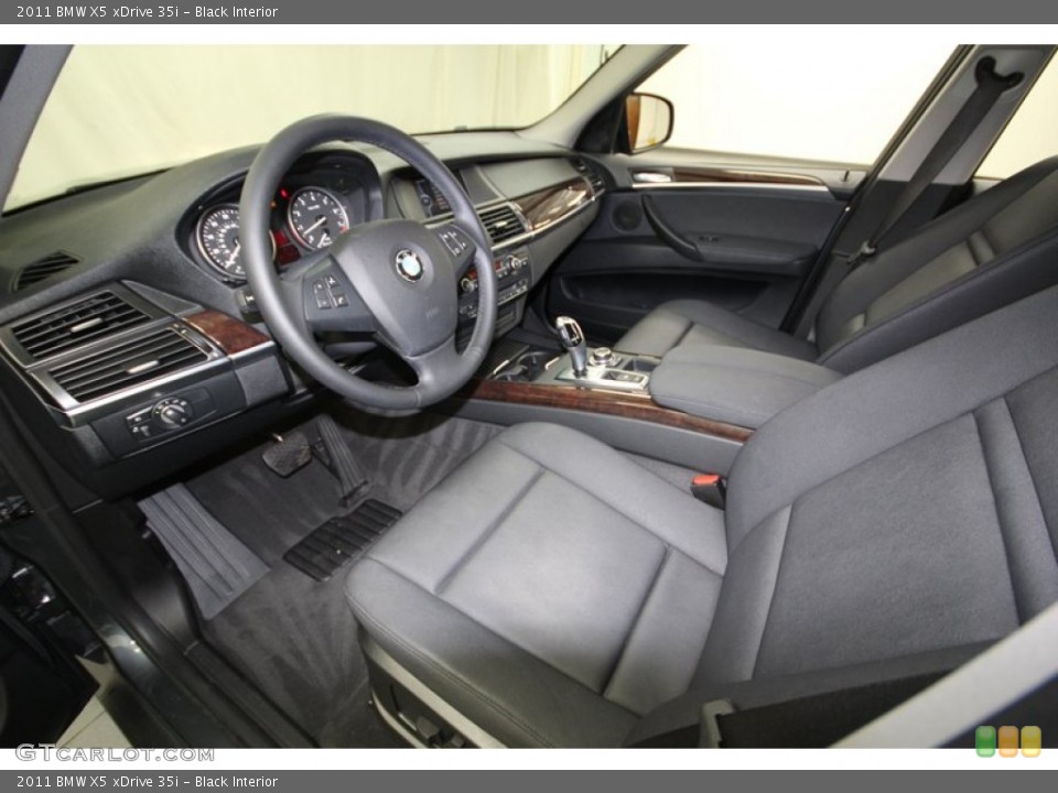 Black Interior Prime Interior for the 2011 BMW X5 xDrive 35i #77020194