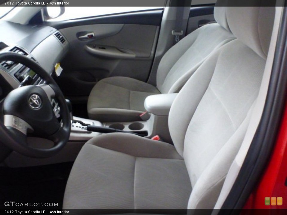 Ash Interior Front Seat for the 2012 Toyota Corolla LE #77020967