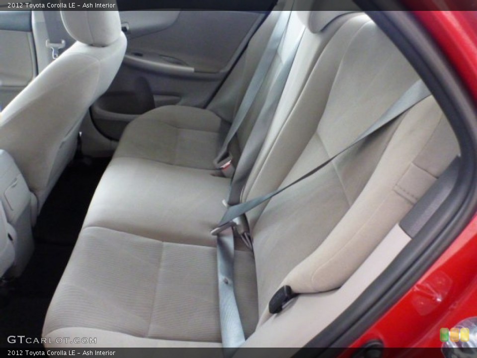 Ash Interior Rear Seat for the 2012 Toyota Corolla LE #77020987