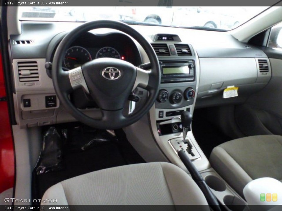 Ash Interior Prime Interior for the 2012 Toyota Corolla LE #77021010