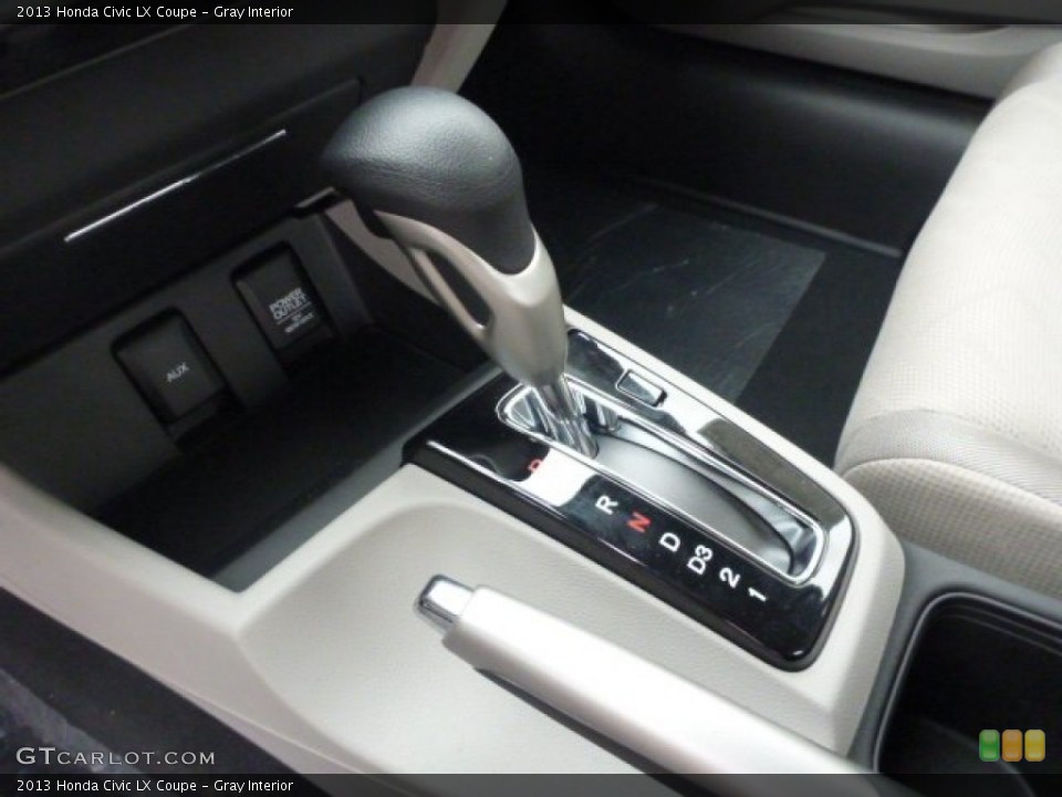 Gray Interior Transmission for the 2013 Honda Civic LX Coupe #77023503