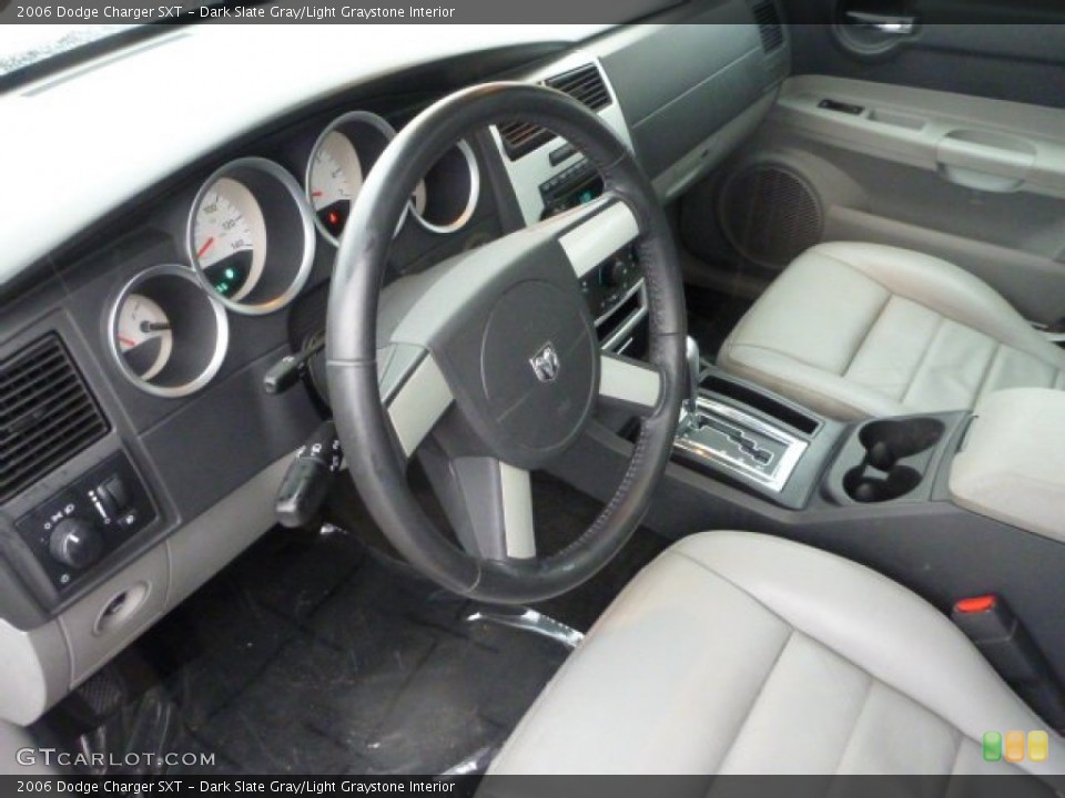 Dark Slate Gray/Light Graystone Interior Prime Interior for the 2006 Dodge Charger SXT #77023555