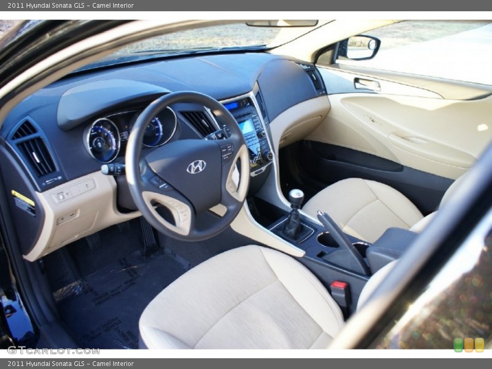 Camel Interior Photo for the 2011 Hyundai Sonata GLS #77024979