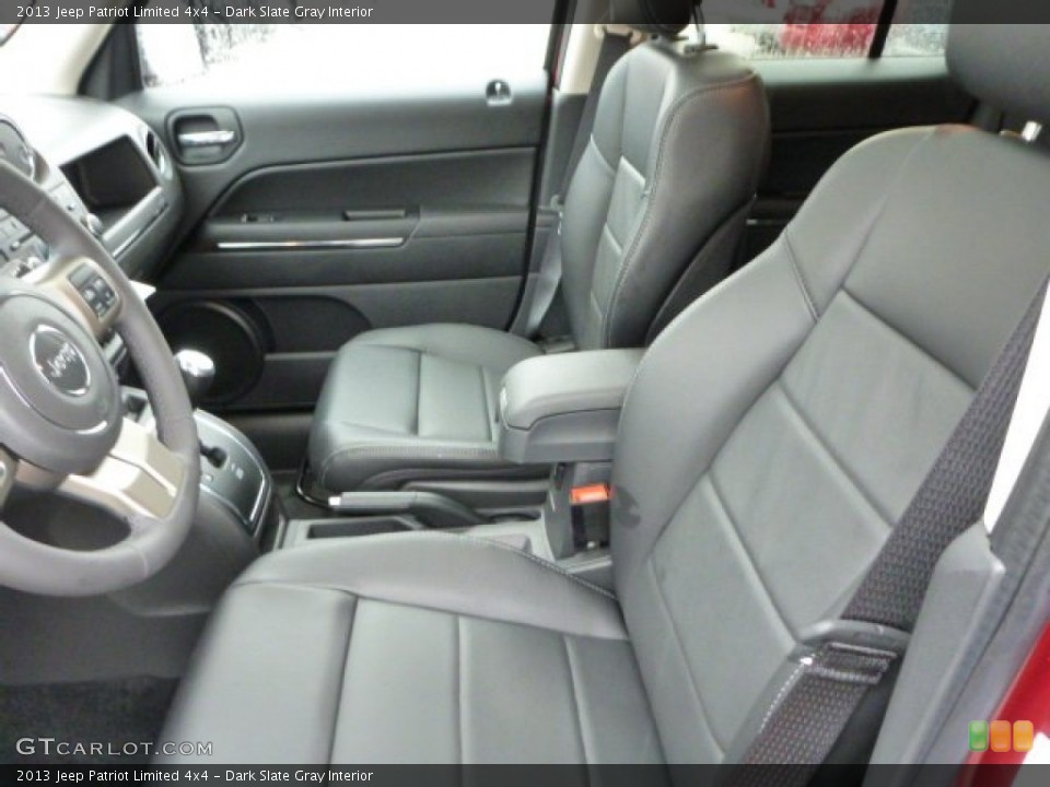 Dark Slate Gray Interior Photo for the 2013 Jeep Patriot Limited 4x4 #77026719