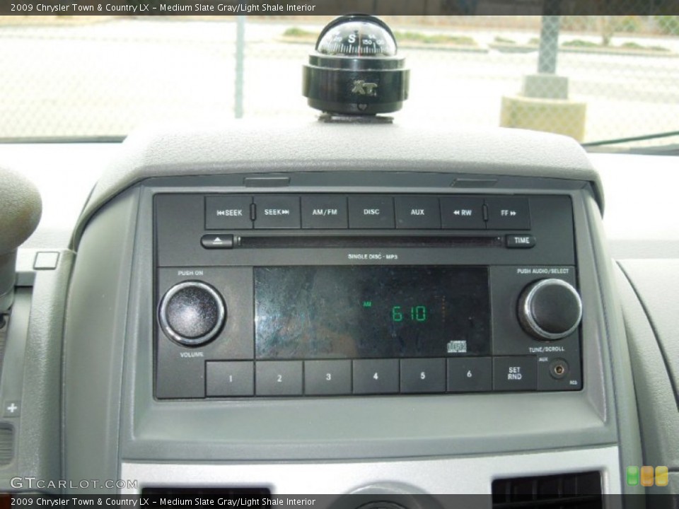 Medium Slate Gray/Light Shale Interior Audio System for the 2009 Chrysler Town & Country LX #77026895