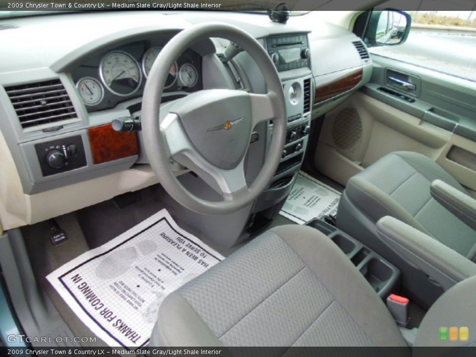 Medium Slate Gray/Light Shale Interior Prime Interior for the 2009 Chrysler Town & Country LX #77027094