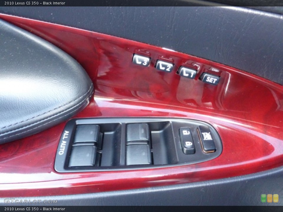 Black Interior Controls for the 2010 Lexus GS 350 #77028506