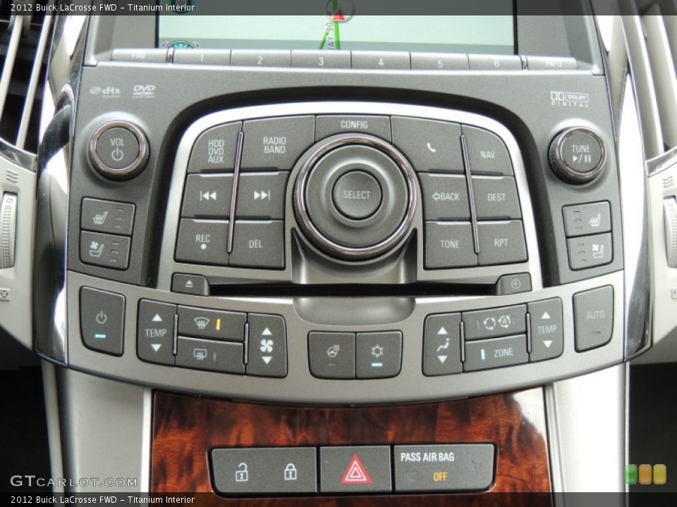 Titanium Interior Controls for the 2012 Buick LaCrosse FWD #77029218