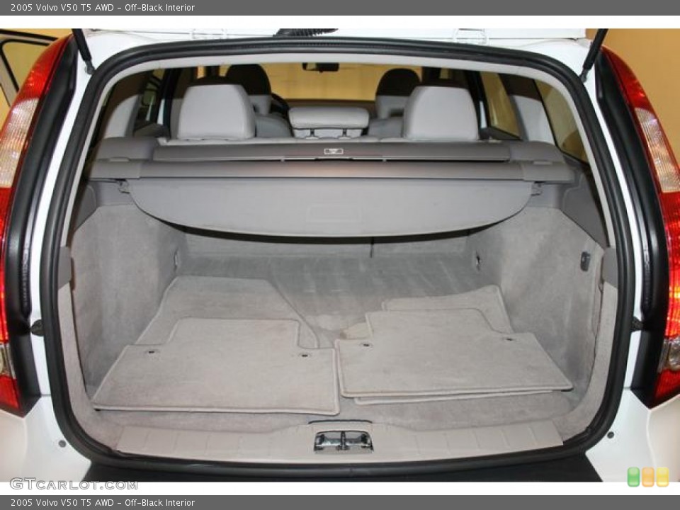 Off-Black Interior Trunk for the 2005 Volvo V50 T5 AWD #77029524