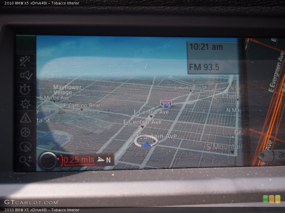Tobacco Interior Navigation for the 2010 BMW X5 xDrive48i #77030541