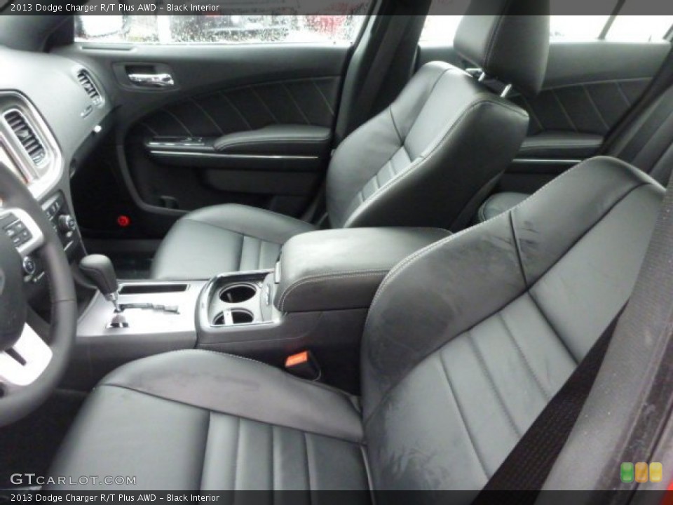 Black Interior Photo for the 2013 Dodge Charger R/T Plus AWD #77031030