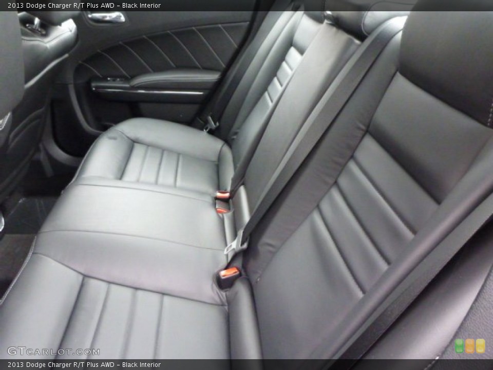 Black Interior Rear Seat for the 2013 Dodge Charger R/T Plus AWD #77031048