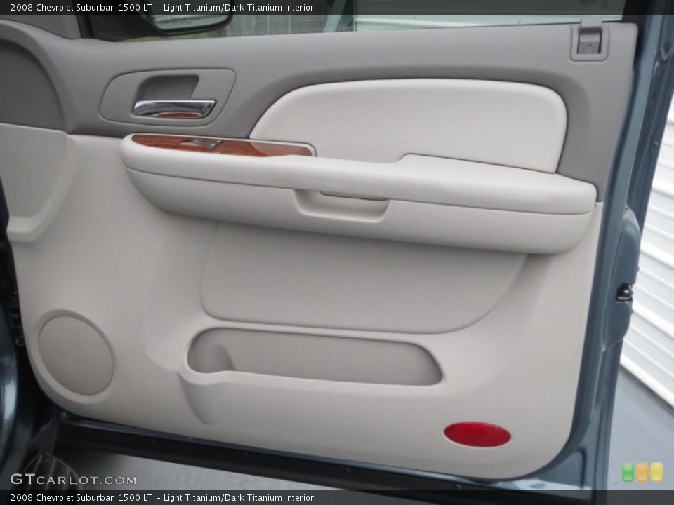 Light Titanium/Dark Titanium Interior Door Panel for the 2008 Chevrolet Suburban 1500 LT #77031093