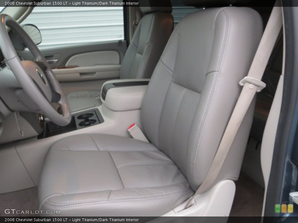 Light Titanium/Dark Titanium Interior Front Seat for the 2008 Chevrolet Suburban 1500 LT #77031338